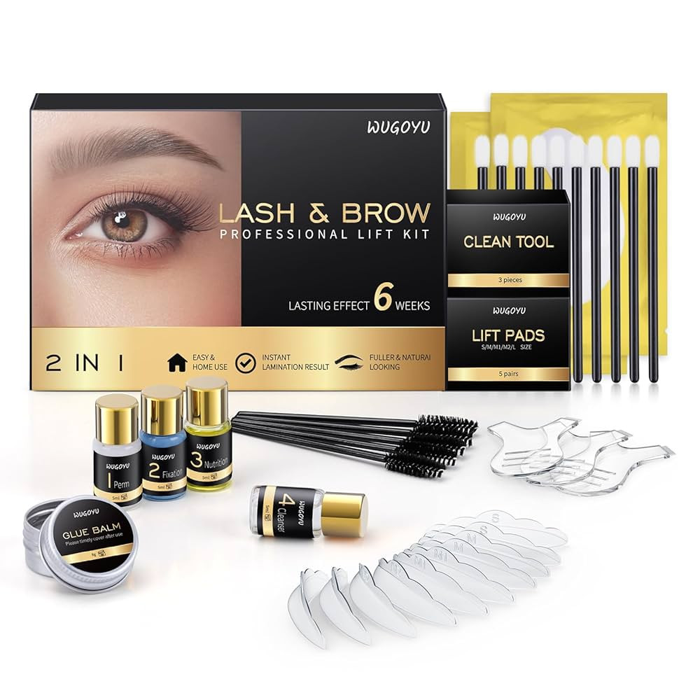 Lash Lift Kit - Brow Lamination Kit, Eyebrow Lamination Kit, Professional Eyelash & Brow 2 IN 1 P... | Amazon (US)