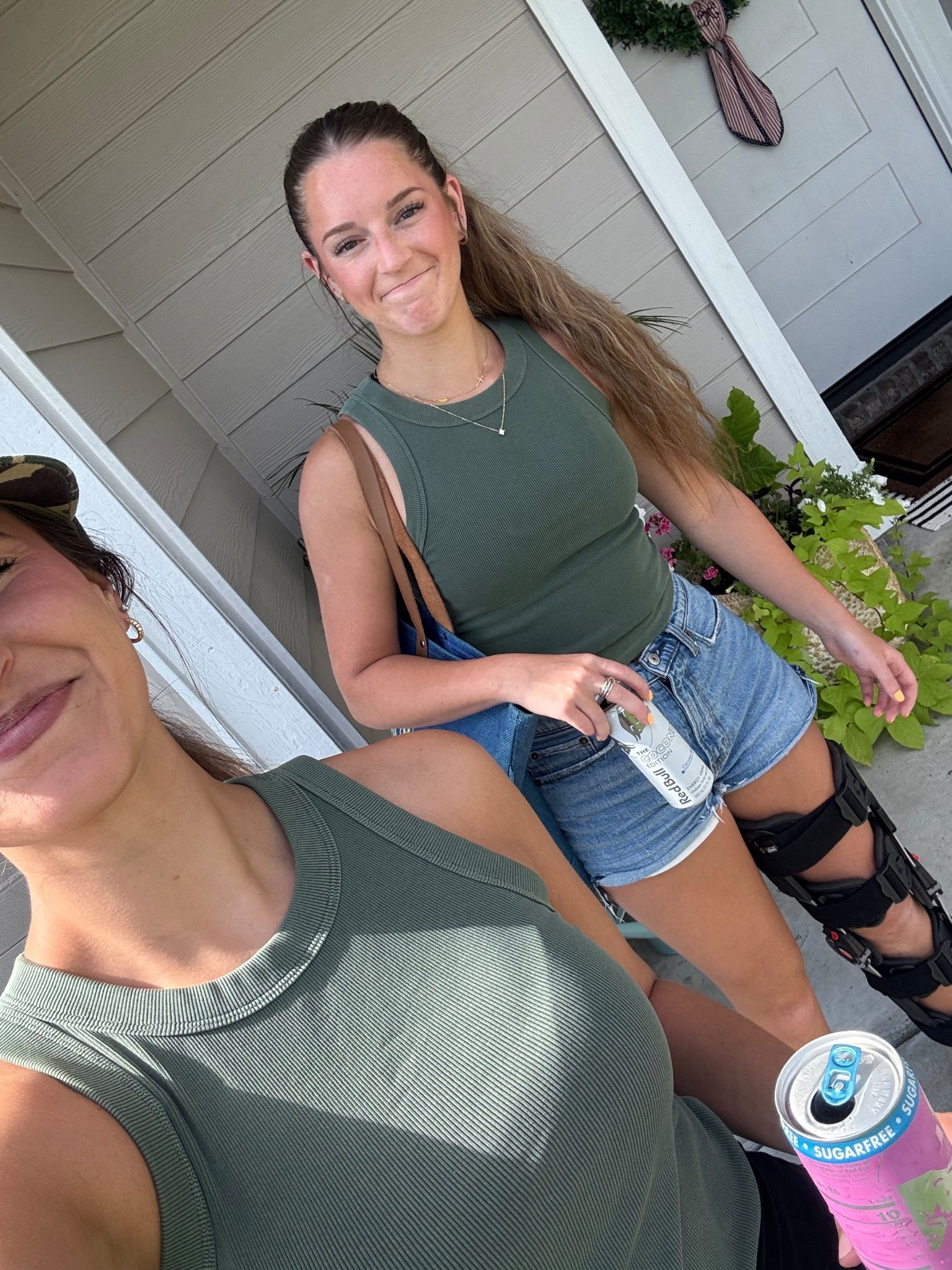 Both wearing a size xs, normally wear a small. On sale for only $10!! 

#LTKSaleAlert #LTKFindsUnder100 #LTKActive