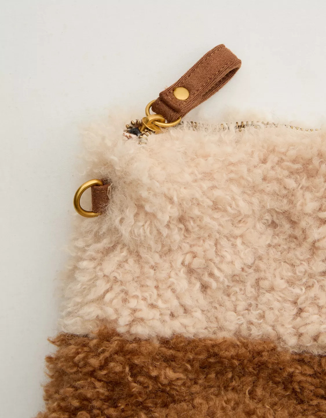 Aerie Fuzzy Fur Pouch | Aerie