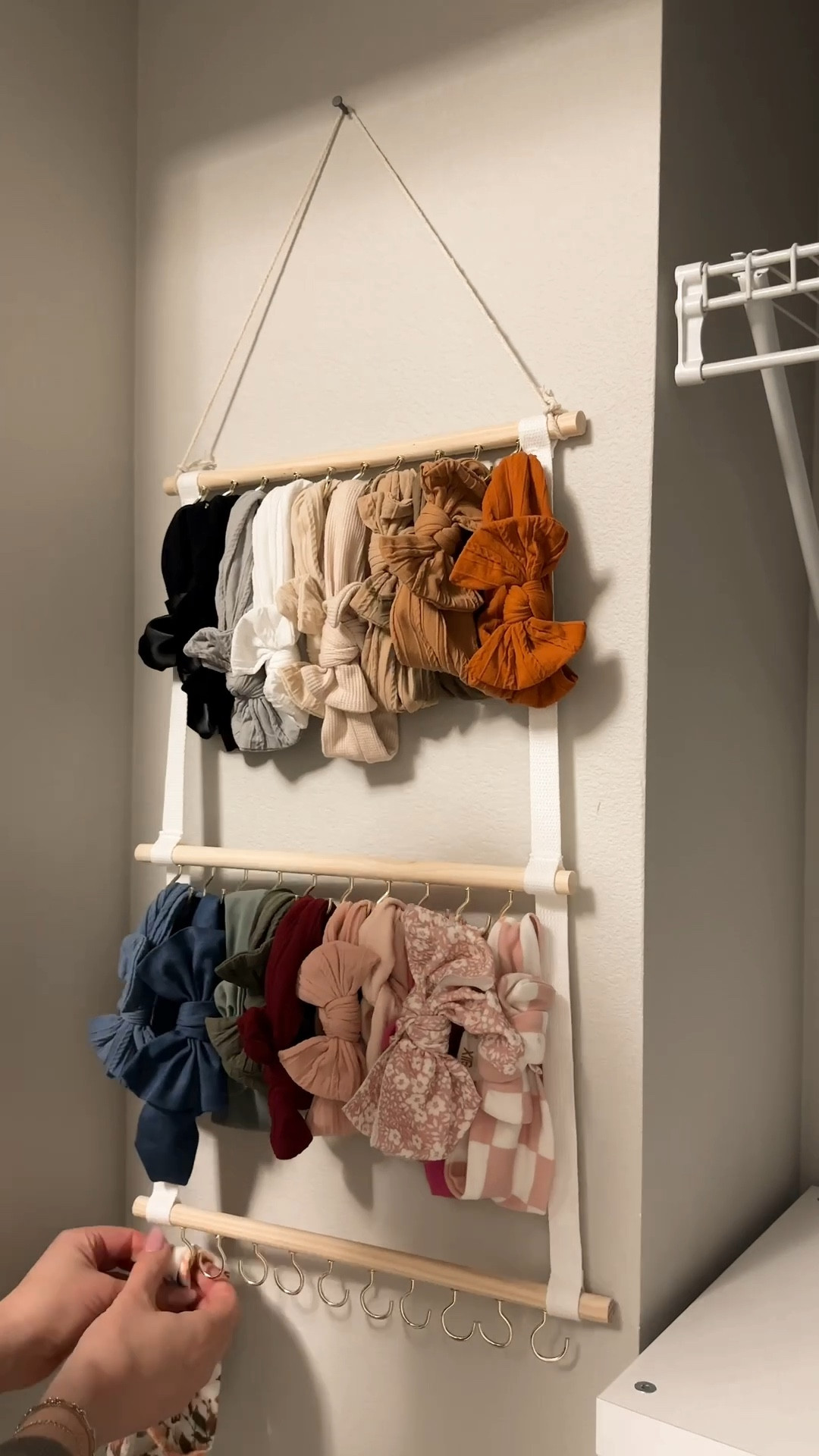 baby girl bow organizer