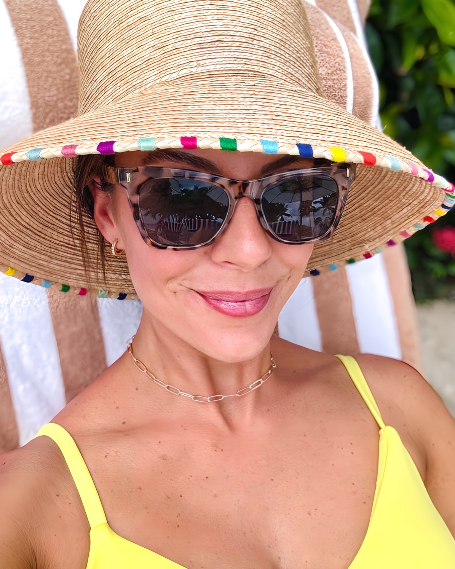 Here comes the sun! Counting down to spring break with the newest hat from @sunshinetiendashop. I cannot get over the perfect fit of this bucket hat y’all! And my favorite part is you can easily lay back to read while wearing it! It comes in two fun colorful trim options and is sustainable, fair trade, and handmade by female artisans in Guatemala. 

Use promo code KATIE15 for 15% off at sunshine tienda until March 14th! #bevacationhappy #sunshinetienda 

#LTKswim #LTKtravel #LTKSeasonal