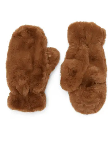 Apparis Coco Faux Fur Mittens | Nordstrom | Nordstrom