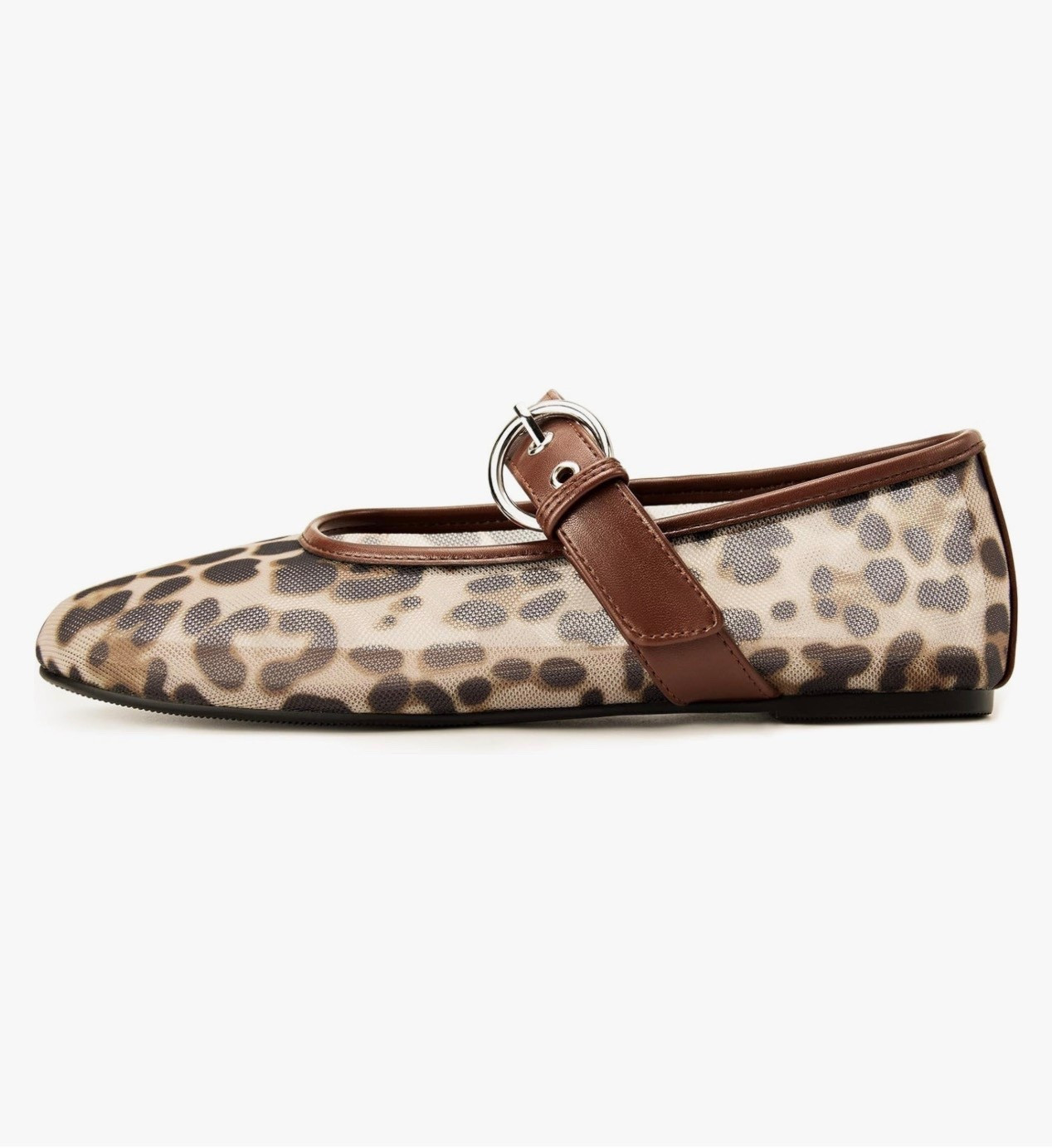 Animal print / Leopard print mesh flats 
Mary Jane flats 
Amazon shoes 

#LTKFindsUnder50 #LTKSeasonal #LTKShoeCrush