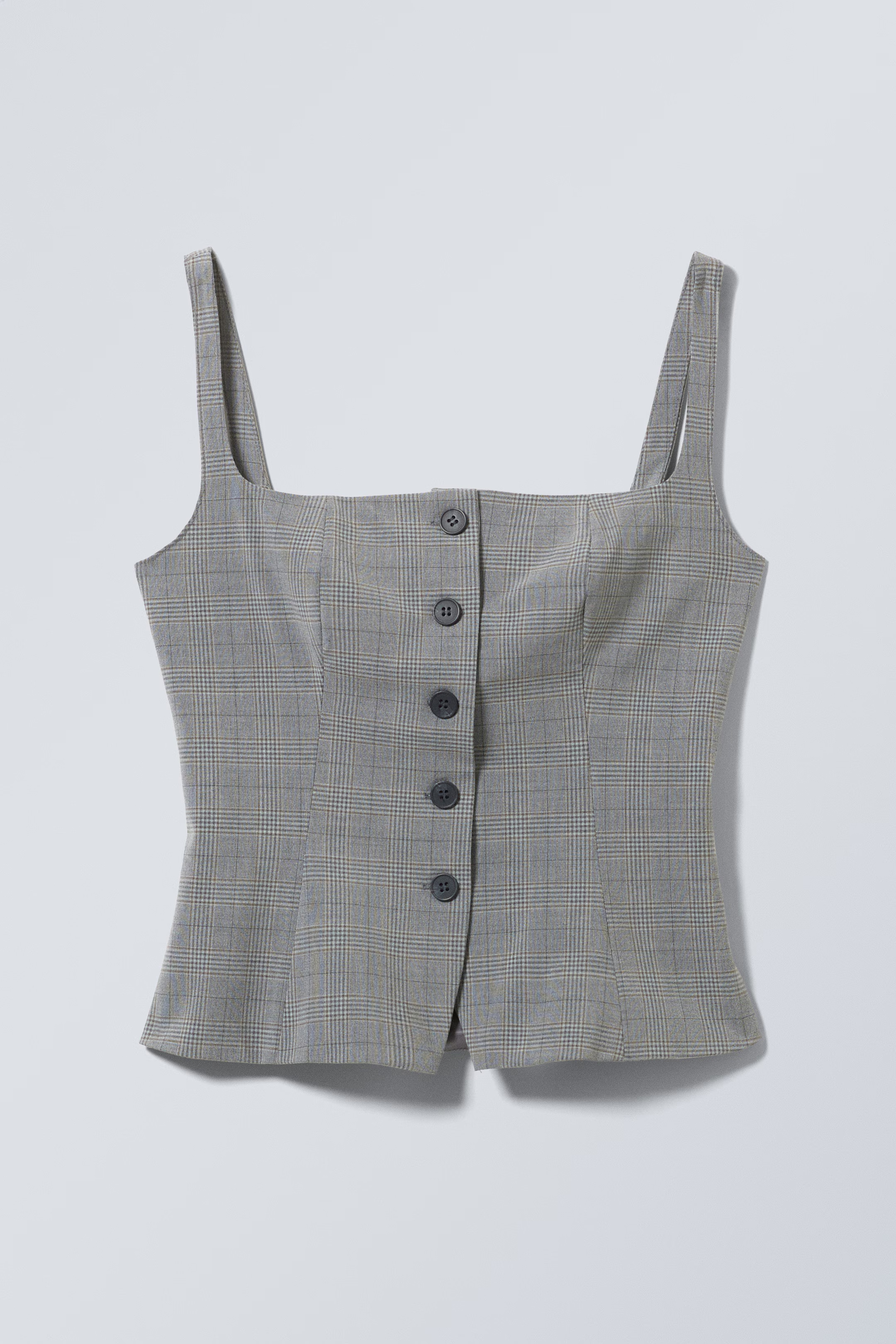 Haut de tailleur encolure carrée | H&M (FR, IT, ES, PT, BE)