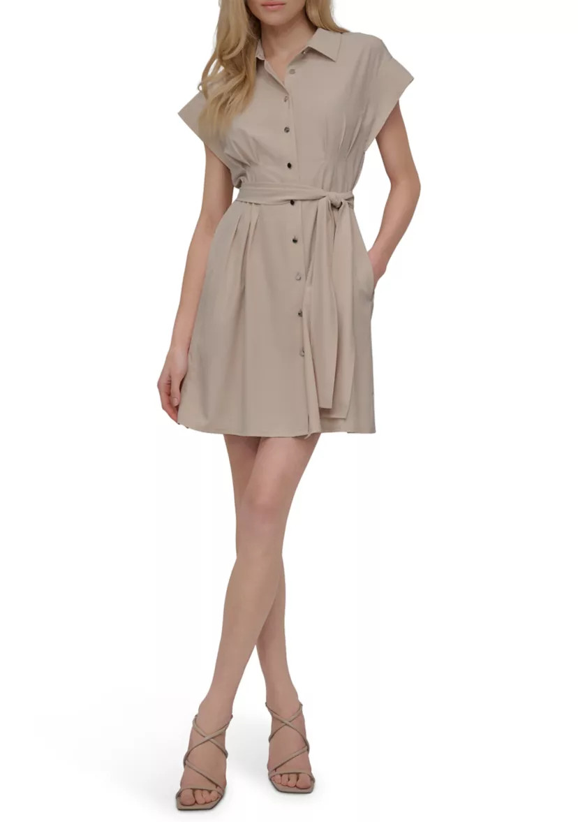 Women's Collared A-Line Dress | Belk