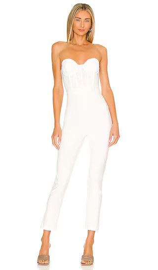 Hastings Jumpsuit in White | Revolve Clothing (Global)