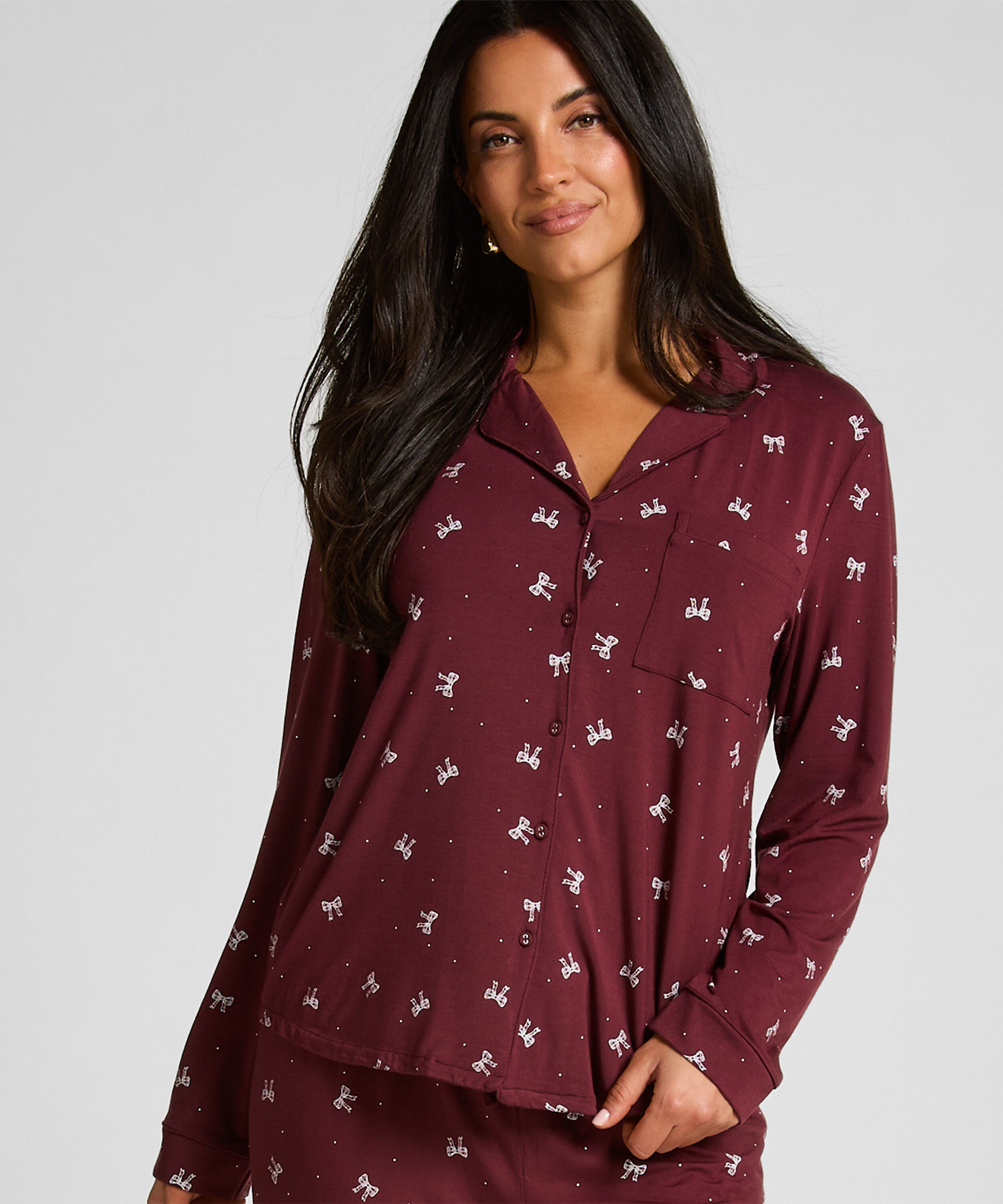 Langärmelige Jersey-Jacke Essential | Hunkemoller (DE)