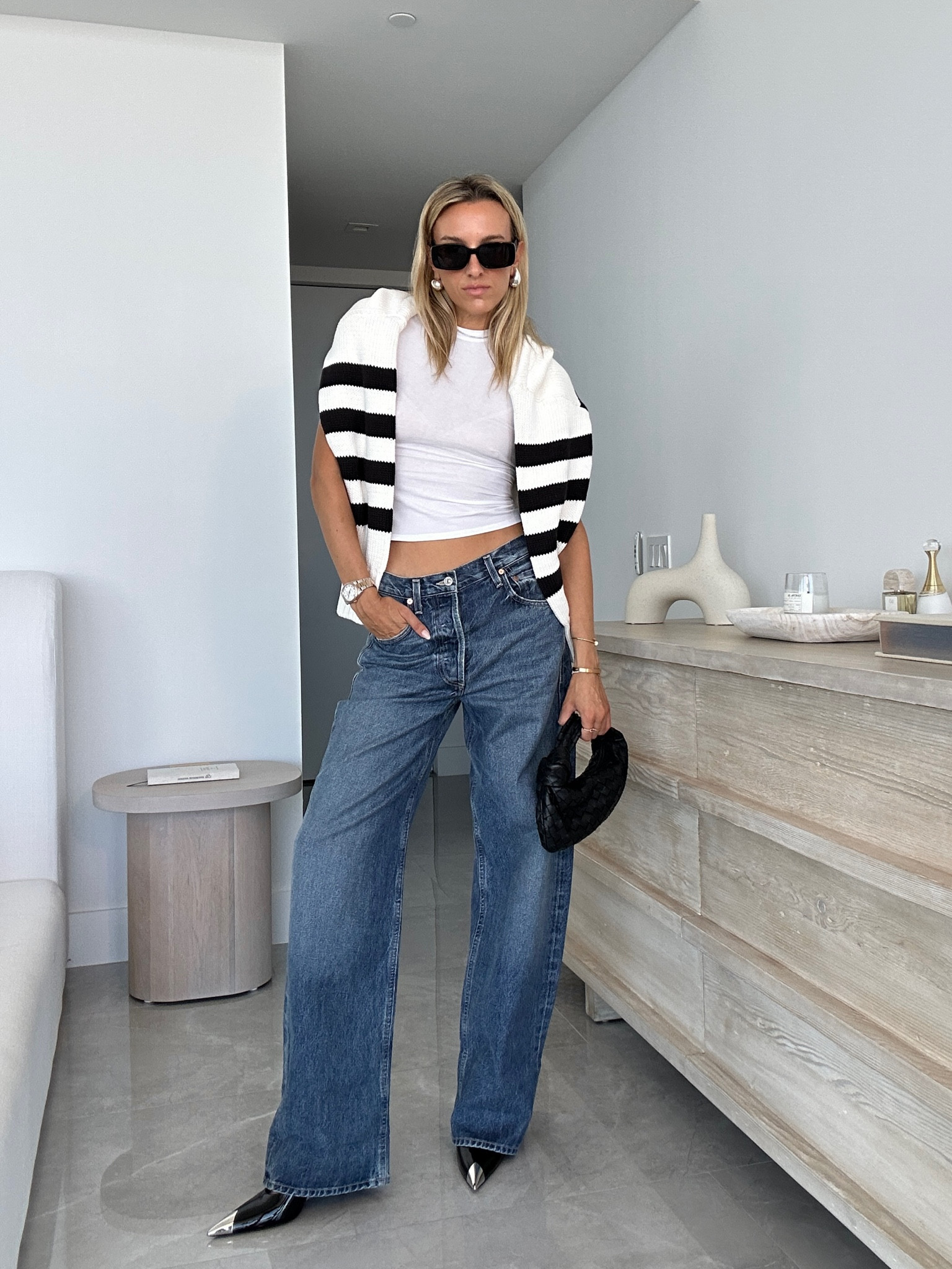 Denim and stripped sweater, perfect fall outfit

Outfit inspo, jeans, strpped jumper

#LTKworkwear #LTKstyletip #LTKtravel