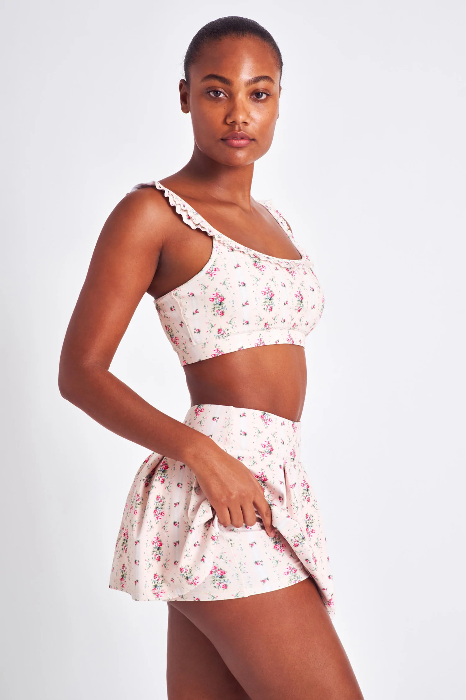 Nillma Mini Skirt | LOVESHACKFANCY