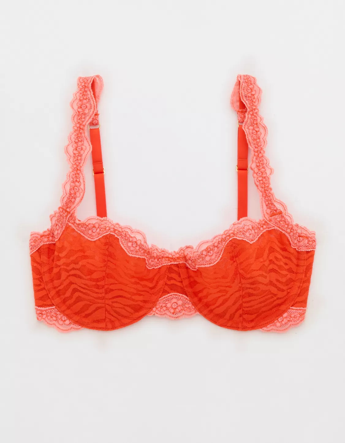 Show Off Zebra Lace Unlined Balconette Bra | Aerie