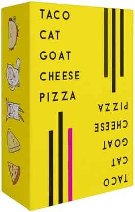 Taco Cat Goat Cheese Pizza Wildly Entertaining Card Game for Family and Group Game Night | Easy t... | Amazon (US)