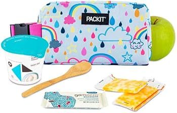PackIt Freezable Snack Box, Rainbow Sky, Built with EcoFreeze Technology, Collapsible, Reusable, ... | Amazon (US)