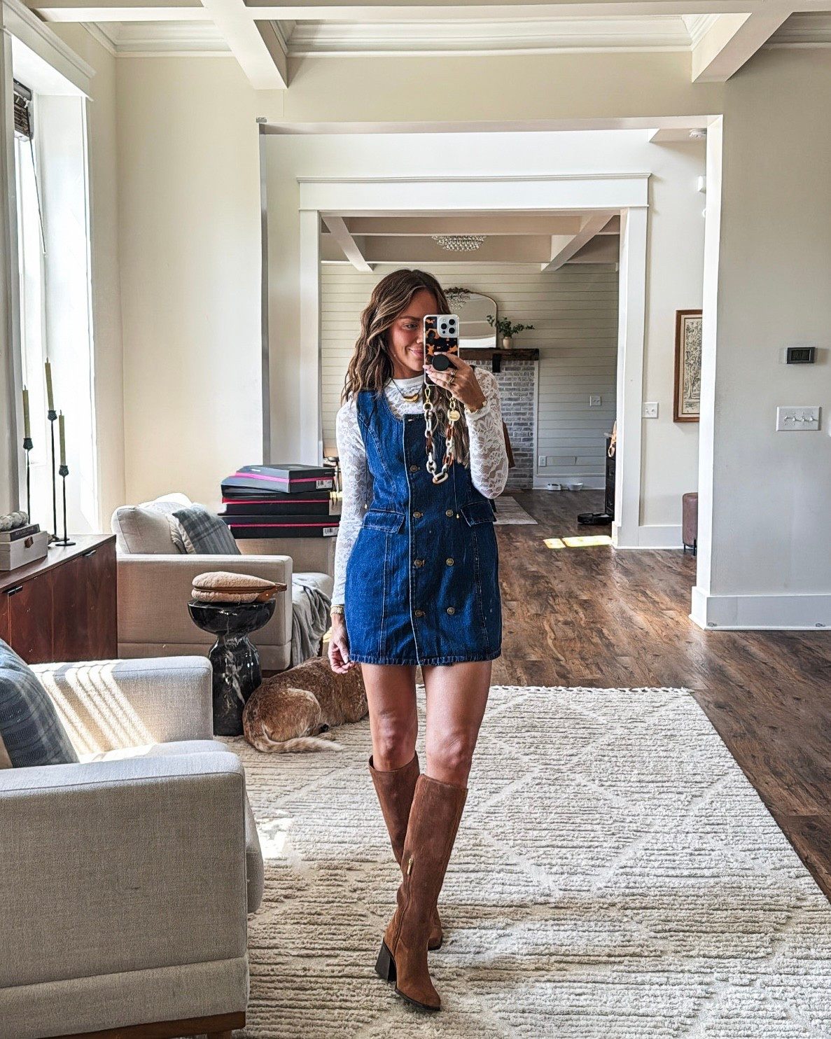 KRISTINA50 for half off boots! Thanksgiving outfit inspo. In XS all 

#LTKStyleTip #LTKSeasonal #LTKHoliday