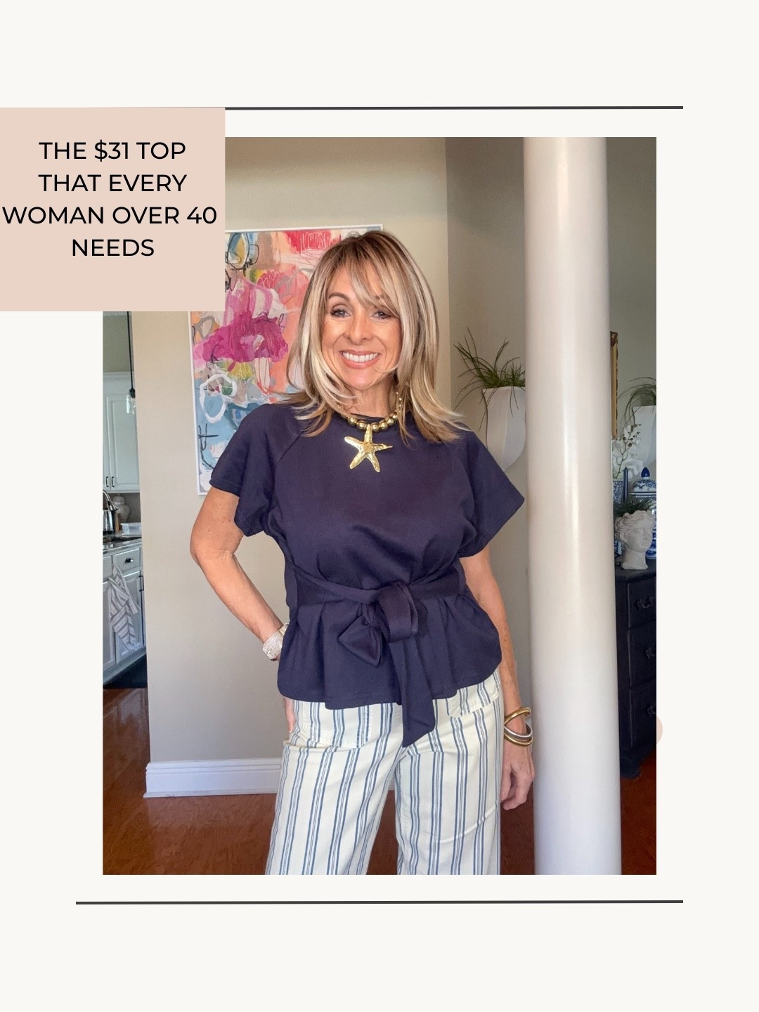 The $31 top that looks good on EVERY BODY! It’s a must have! 

#LTKOver40 #LTKSaleAlert