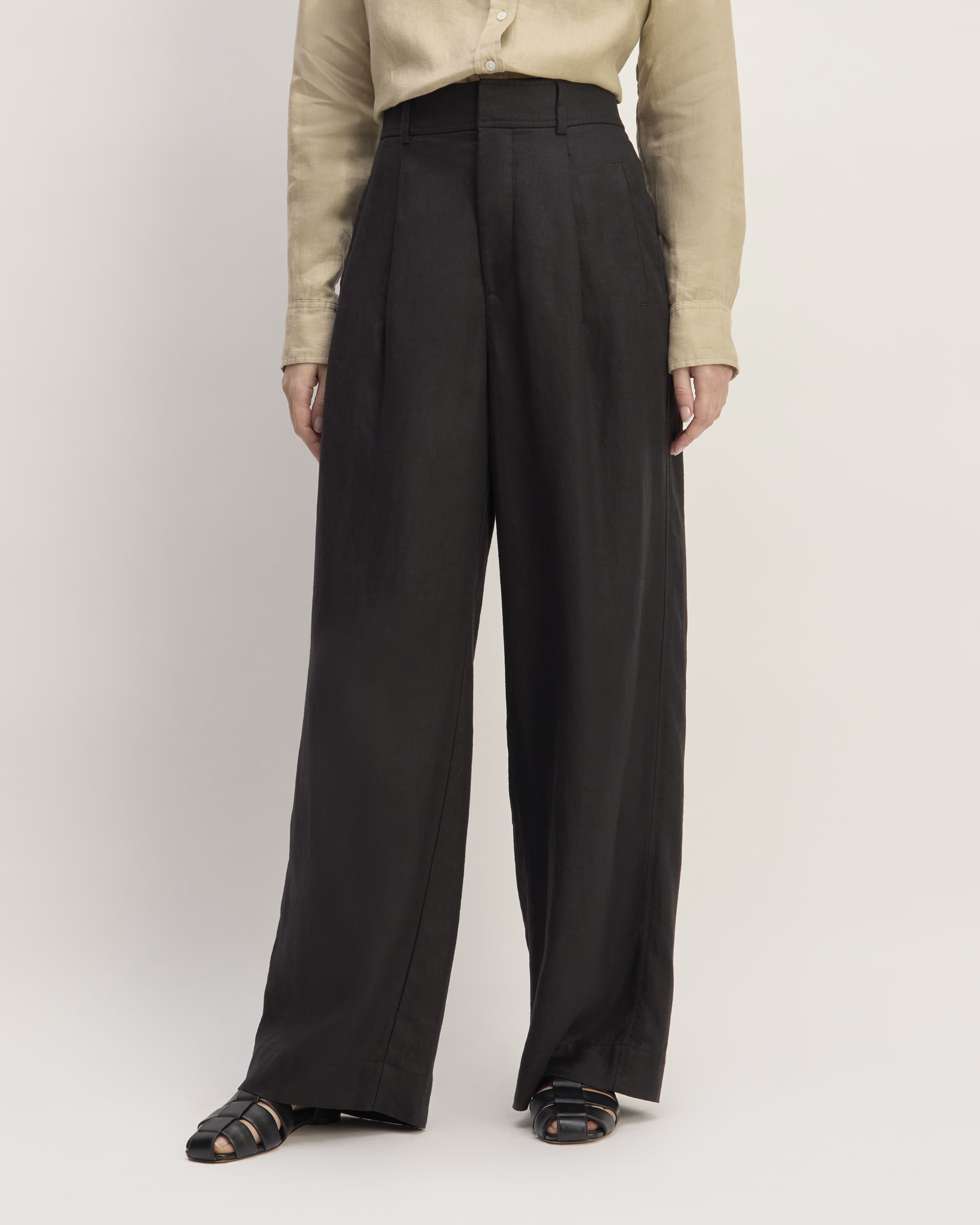 The Linen Way-High® Drape Pant | Everlane