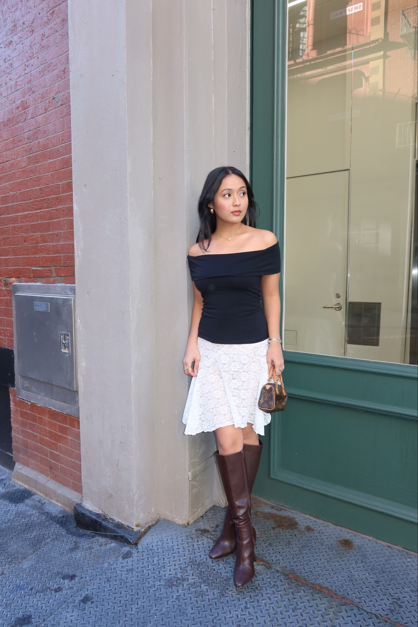 Skirt is from Shop Peche!