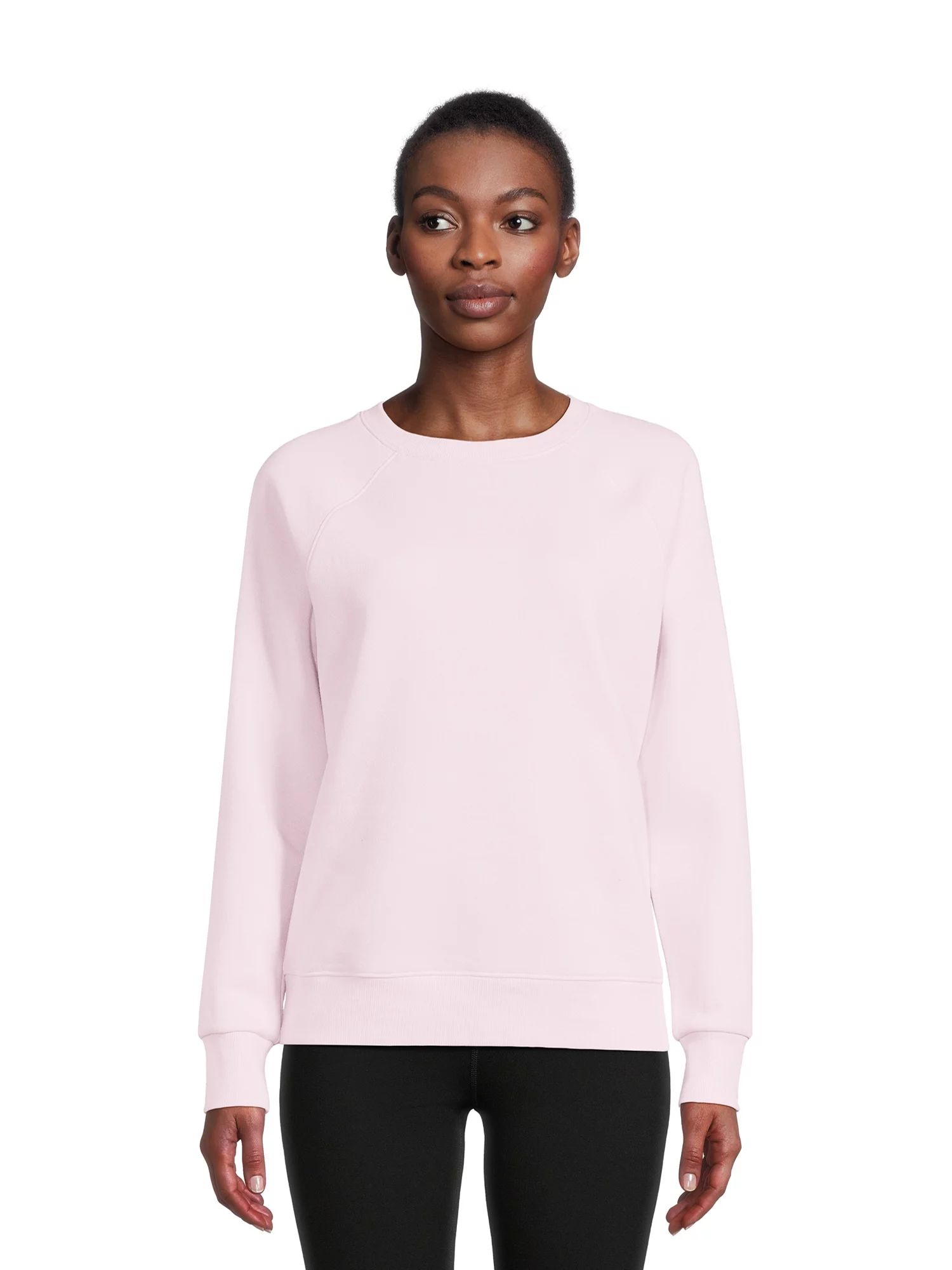 Athletic Works Women's Fleece Crewneck Sweatshirt, Sizes XS-XXXL | Walmart (US)