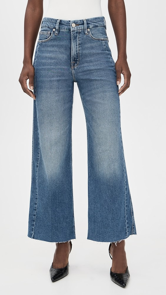 Good Skate Cropped Wide Jeans | Shopbop