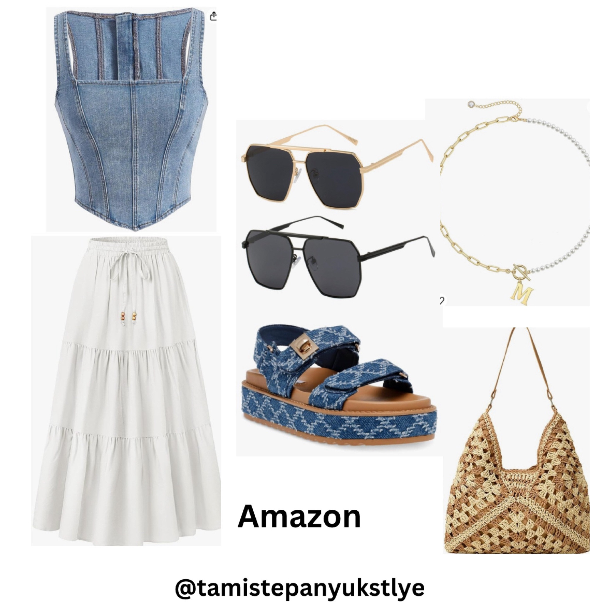 Amazon casual denim top and white maxi skirtt

#LTKSeasonal #LTKFindsUnder100 #LTKShoeCrush