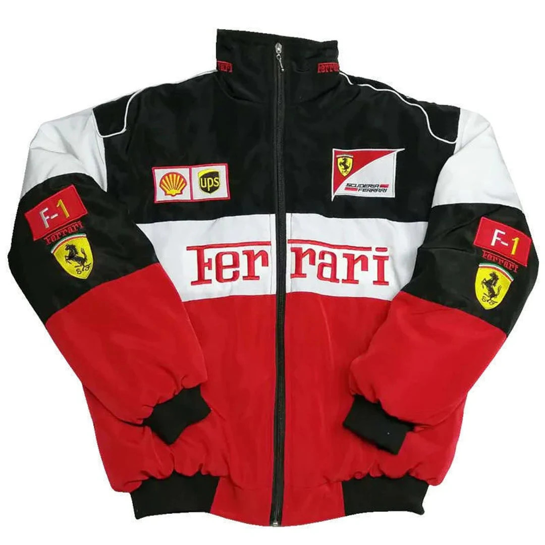 Ferrari jacket vintage style Formula 1 Racing RARE Fasion Bomber jacket | Etsy (US)
