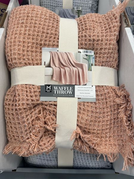 Lightweight cozy blankets are always a must for Spring and Summer, and this Waffle throw from Sam’s Club is the best! 

#LTKSeasonal #LTKHome #LTKGiftGuide