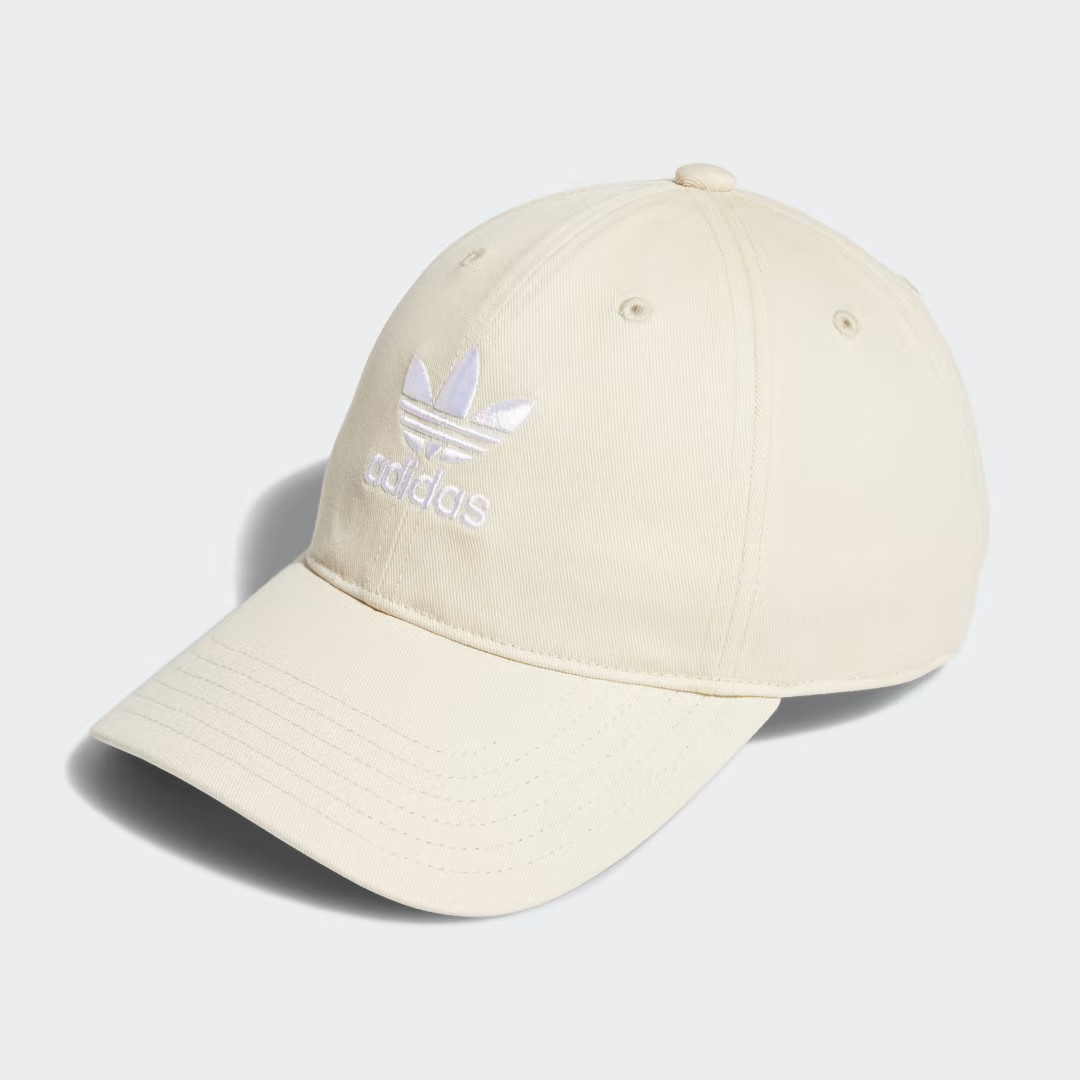 adidas Relaxed Strap-Back Hat White 1 Size - Womens Originals Hats | adidas (US)