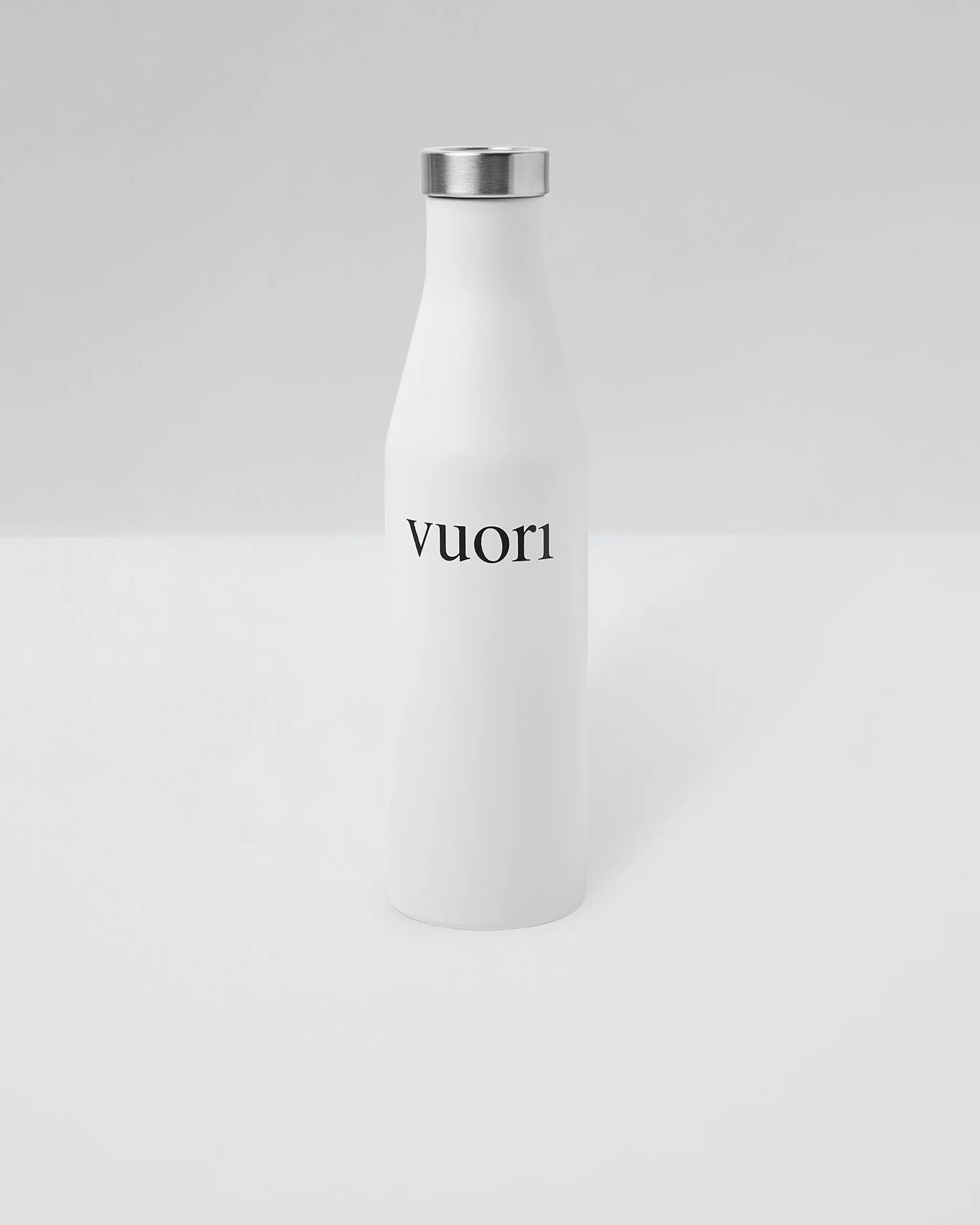 S6 Wordmark Mizu Water Bottle | White Insulated Bottle | Vuori | Vuori Clothing (US & Canada)