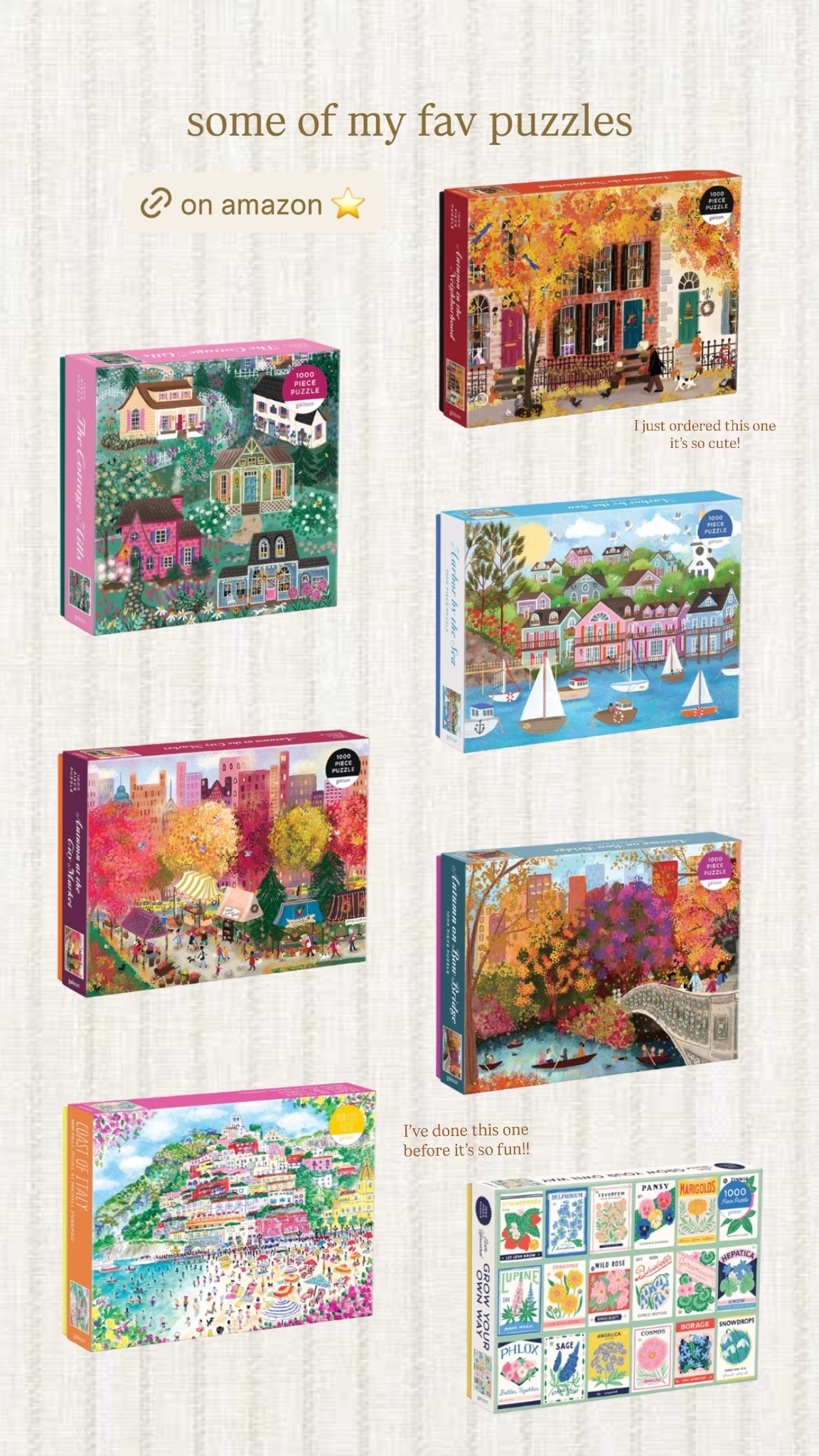 some of my fav puzzles ⭐️

#LTKHome