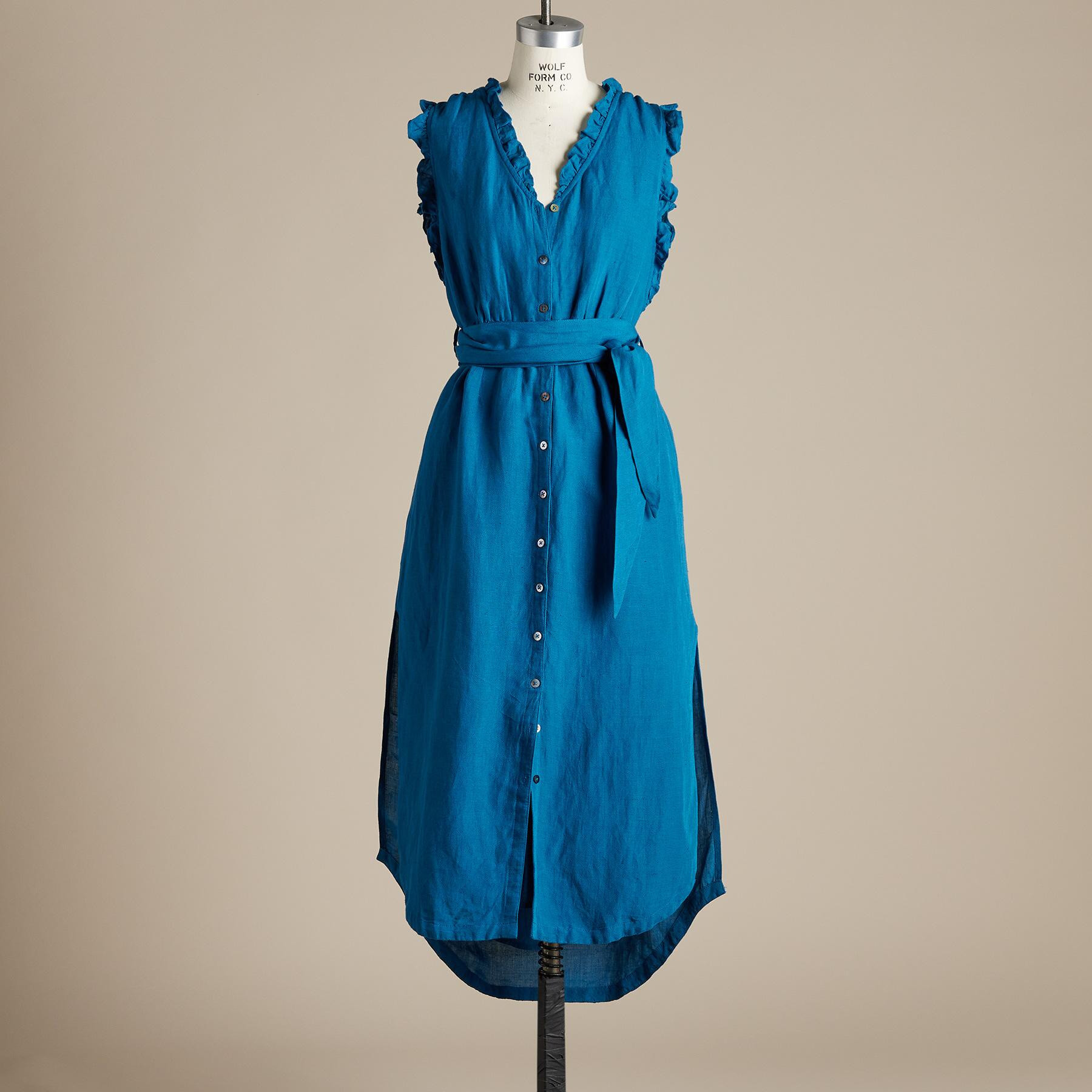 Antoinette Linen Dress | Sundance Catalog