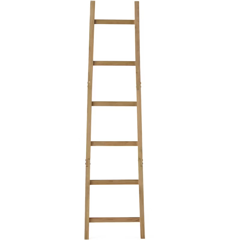 Lakeside Decorative Leaning Ladder Wall Decoration - Rustic Home Décor Accent | Target