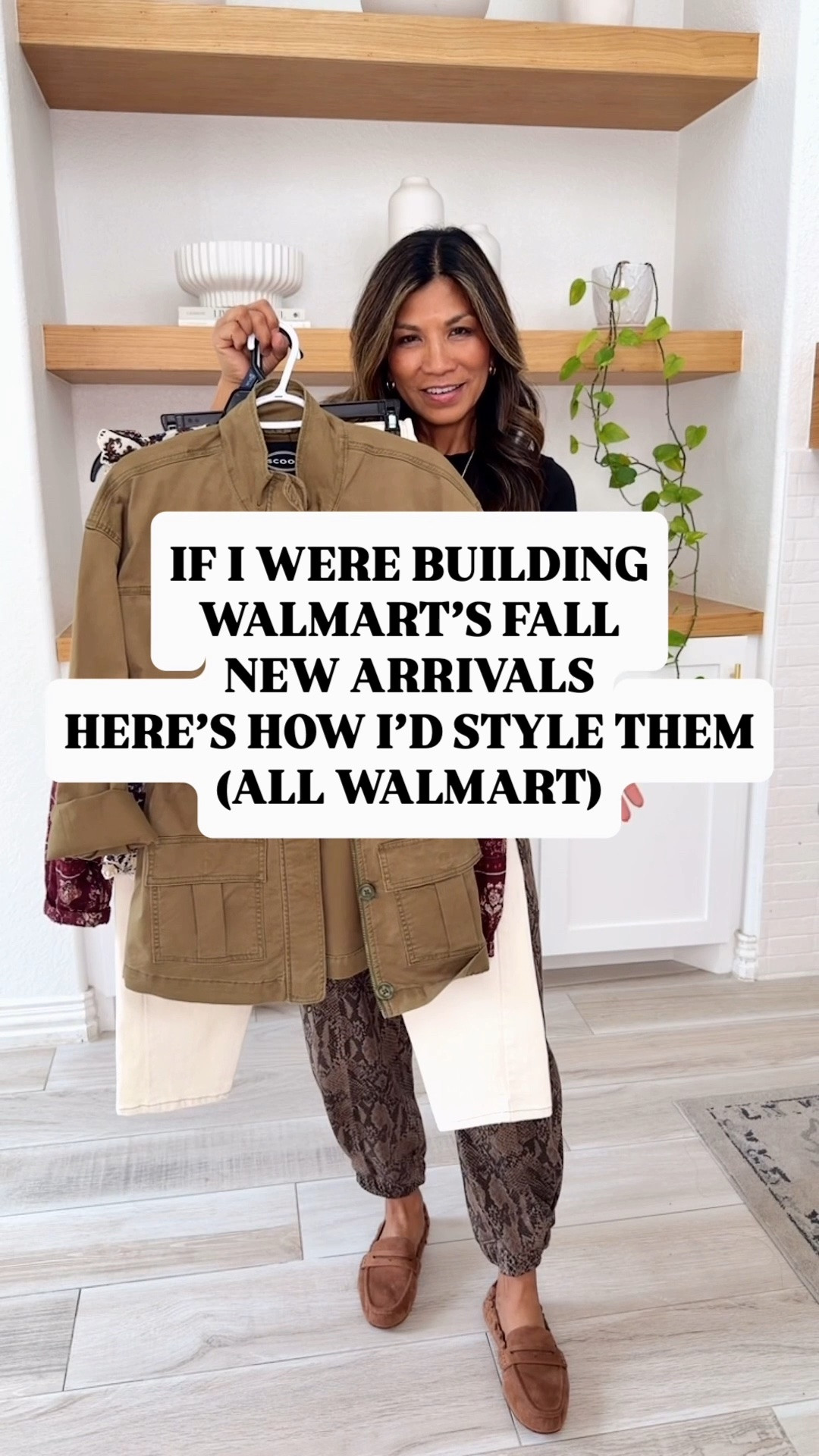 I’m 5’2” 118#ish for reference 
Walmart’s NEW fashion  brand is here and they’re amazing!! Here’s how I’d style them!
All tops in XS tts except black top-I have it in size small.
Ecru and Green Jeans I sized down-wearing 0. If you want looser fit size up.
Black scuba knit pants in size XS.
All jackets in size XS. 
Shoes tts.
Accessories are linked. I’m linking more brand new Walmart.
Fall jackets, fall outfits, barn jackets, denim jacket, affordable finds, over 50 fashion, Walmart style, midlife jeans, midlife fashion, Walmart finds, fall shoes.

#LTKOver40 #LTKPetite #LTKmomlife