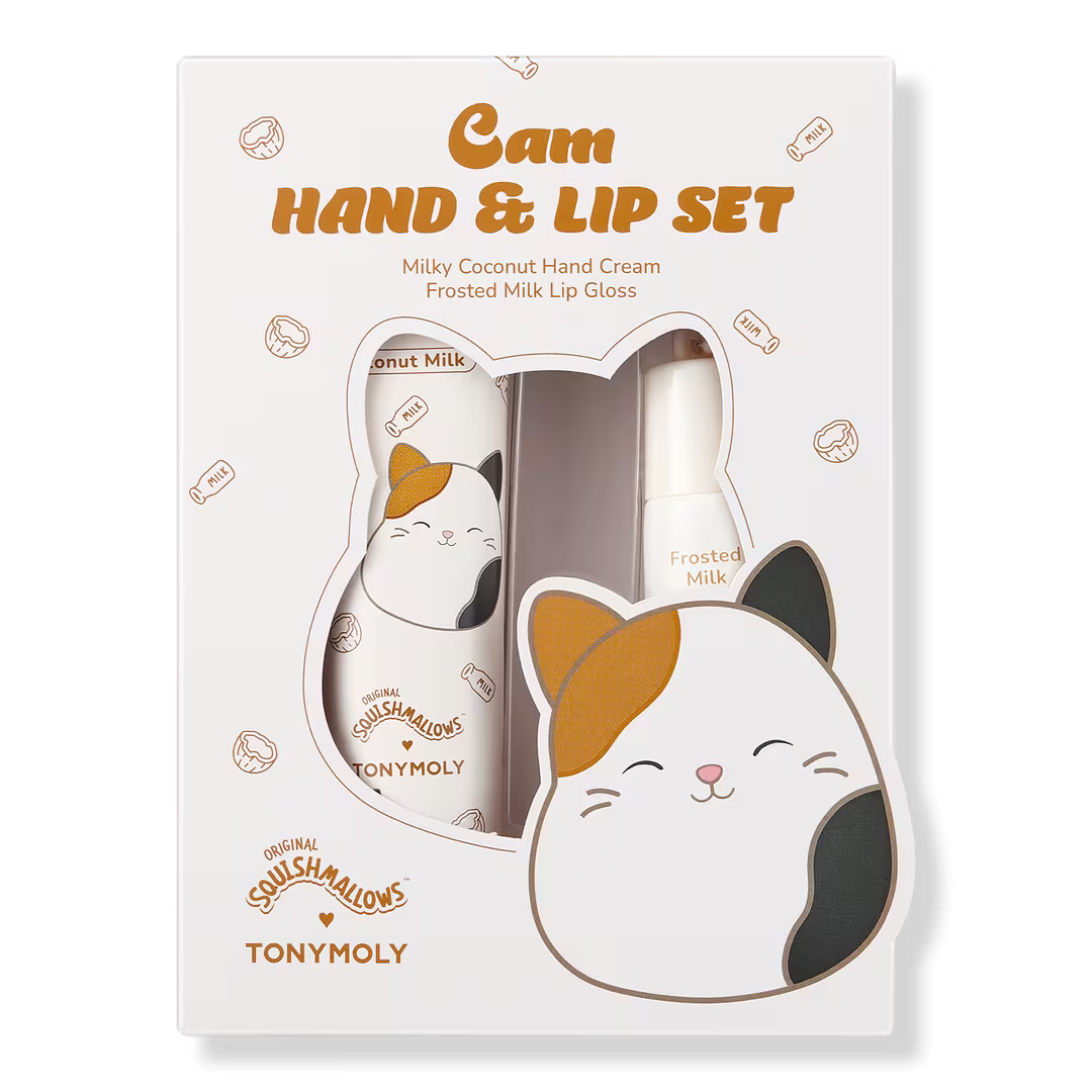 Squishmallows Cam’s 2 Piece Hand Cream and Lip Gloss Set | Ulta