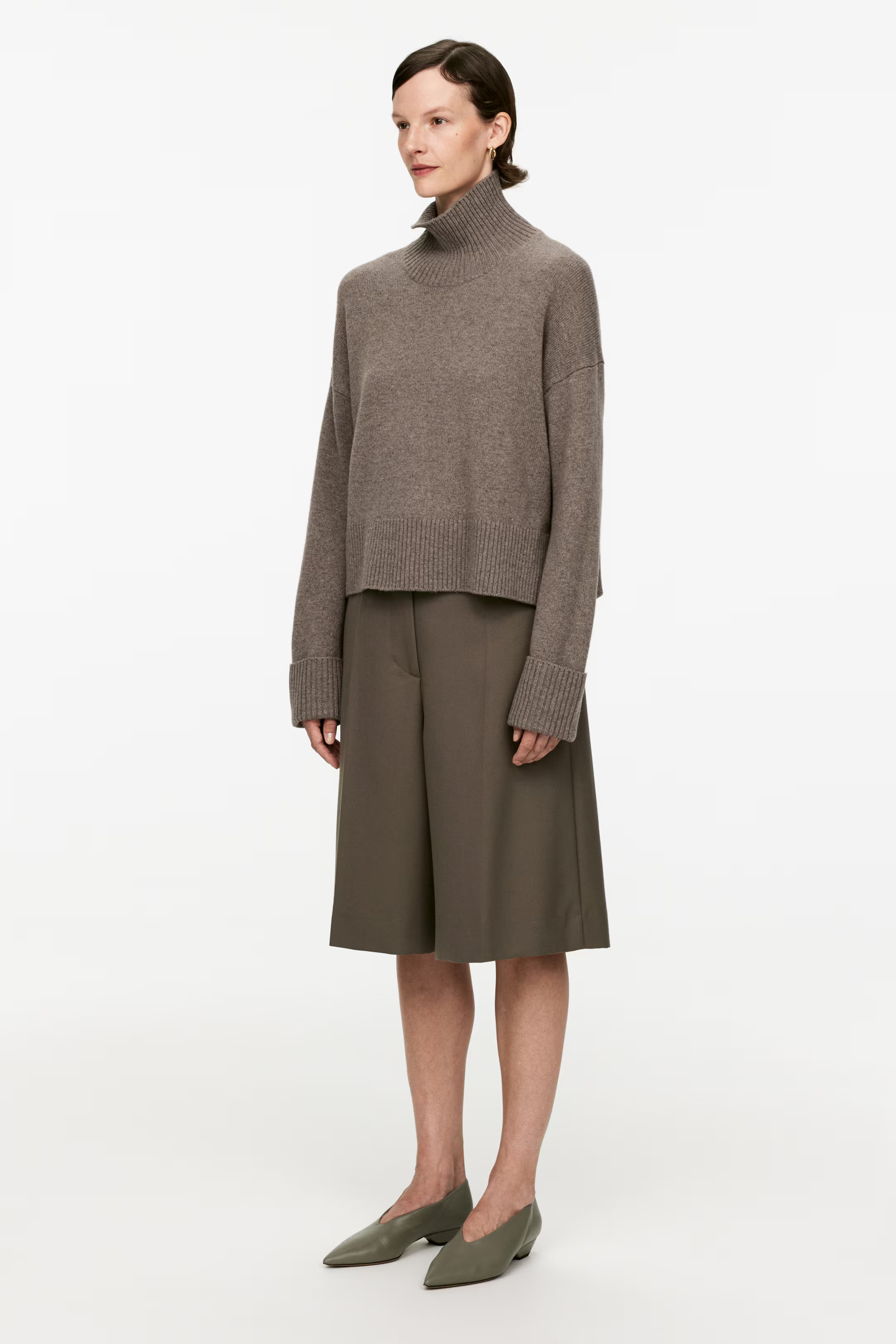 High-Neck Wool Jumper | H&M (UK, MY, IN, SG, PH, TW, HK)