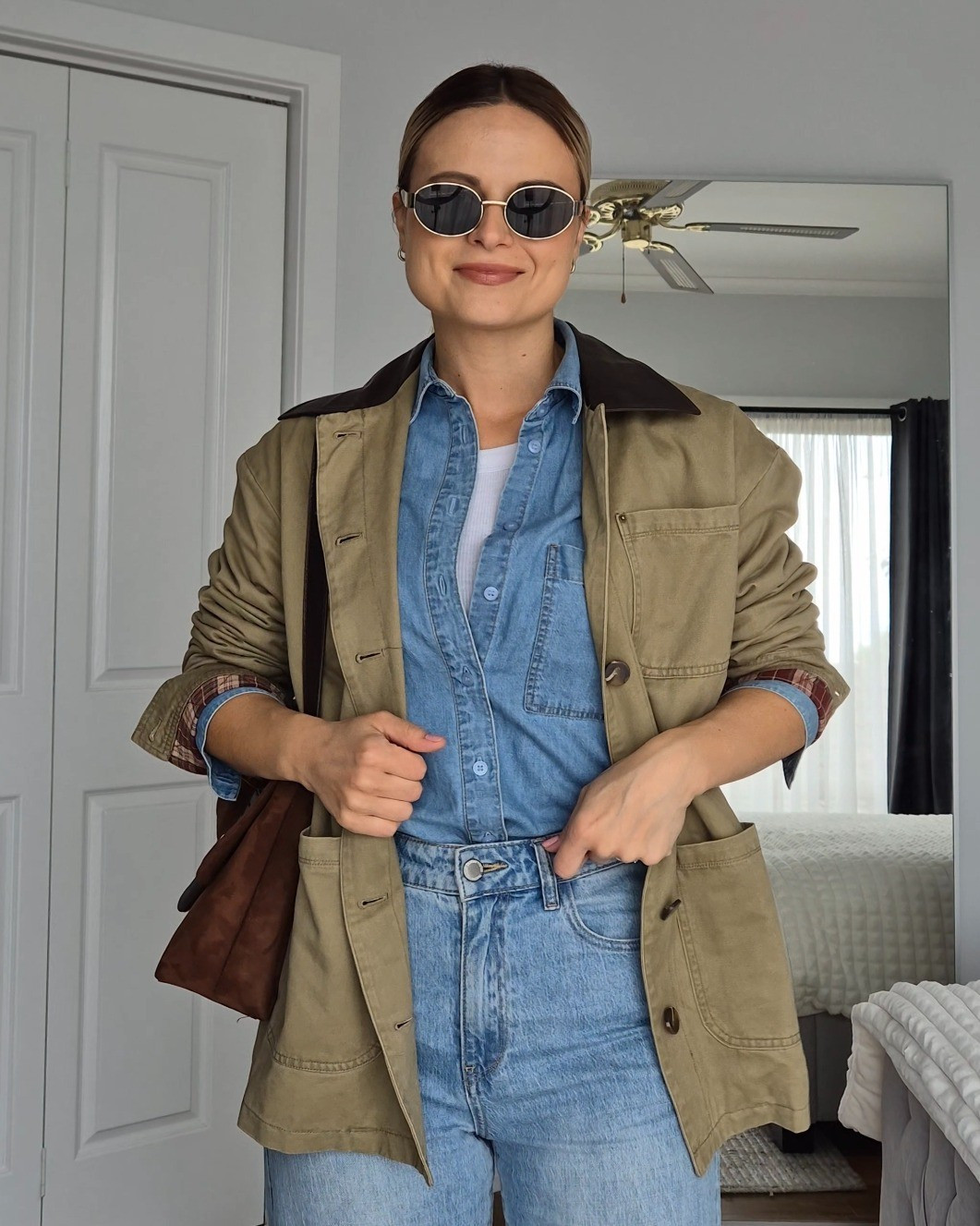 Love a double denim and barn style jacket look!

#LTKaustralia #LTKstyletip #LTKautumn