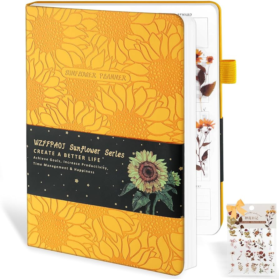 Undated Luxurious Weekly & Monthly Planner to Increase Productivity Hit Your Goals, Organizer Not... | Amazon (US)