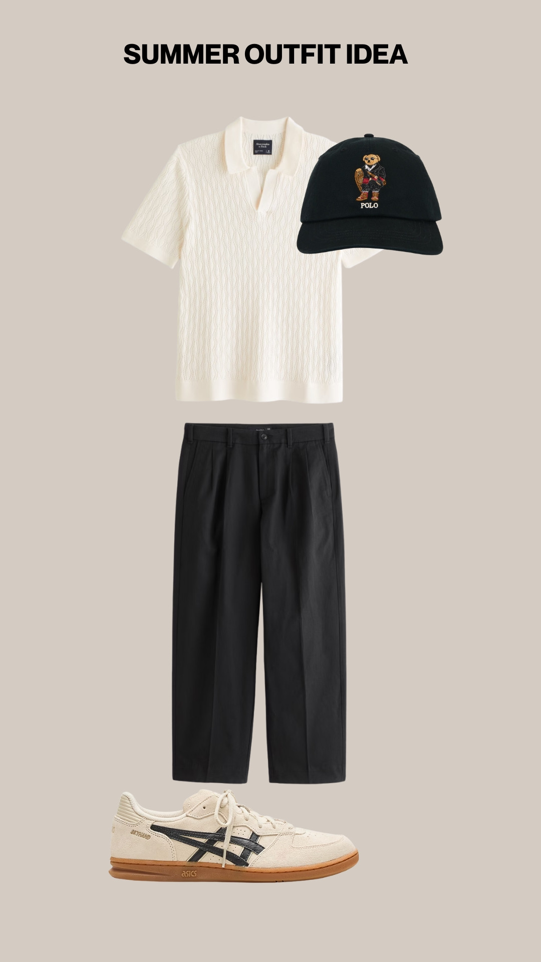 This is how you do clean + sharp in the summer—light knit up top, darker trousers to balance it out. Effortless, polished, and works for anything.

Hashtags:
#menssummerstyle #cleanfit #menswear #minimalstyle #oldmoneystyle #mensoutfits #summerfits #elevatedbasics #ltkstyle #ltkmens #styleinspo #mensfashion

#LTKMens #LTKgrwm #LTKootd