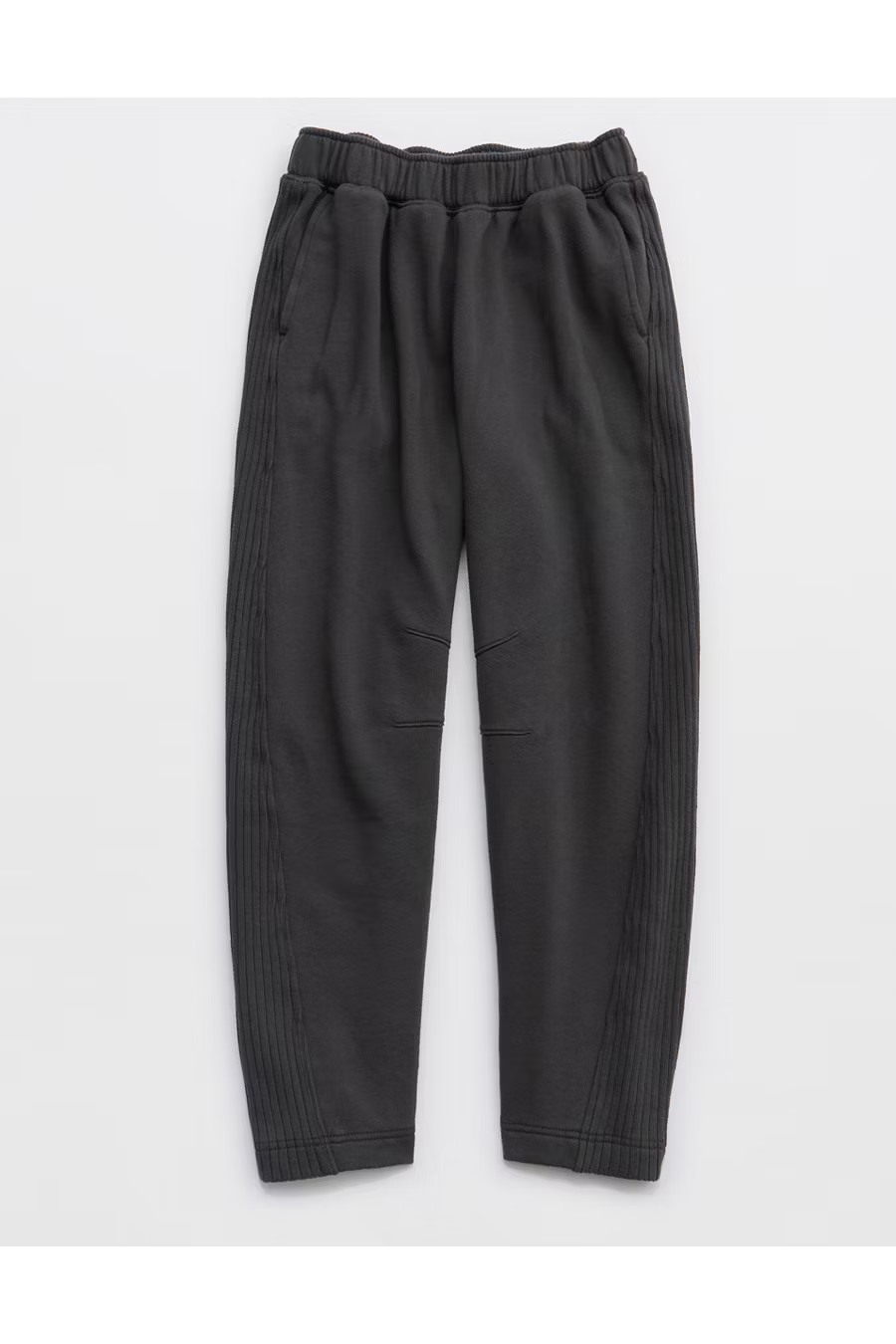 Aerie Oh Snap! Barrel Sweatpant Women's Smoked Gray XXS | Aerie