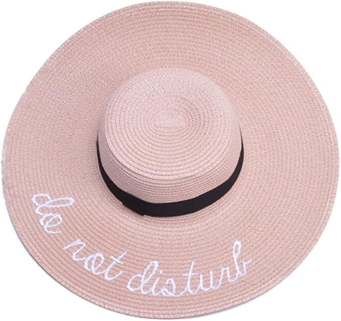 Do Not Disturb Women Floppy Bucket Summer Sun Hat Kentucky Derby A420 | Amazon (US)