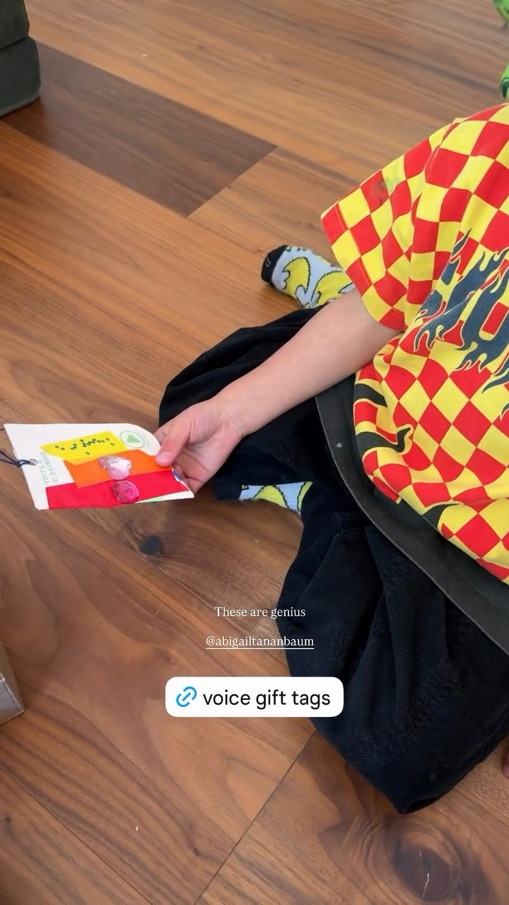 The voice gift tags were a hit with the kids at the party! 

#LTKKids #LTKdayinmylife