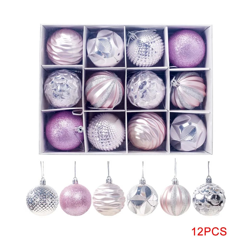 12pcs Christmas Tree Mini Hanging Baubles Decoration Ornament Small Christmas Tree Holiday Orname... | Walmart (US)
