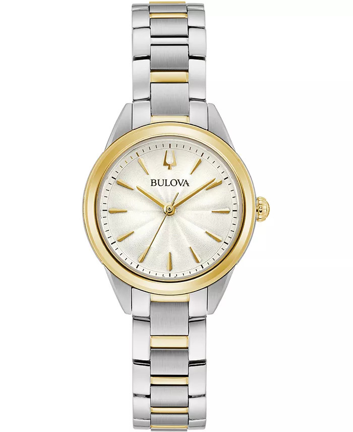 Women's Sutton Two-Tone Stainless Steel Bracelet Watch 28mm | Macy's