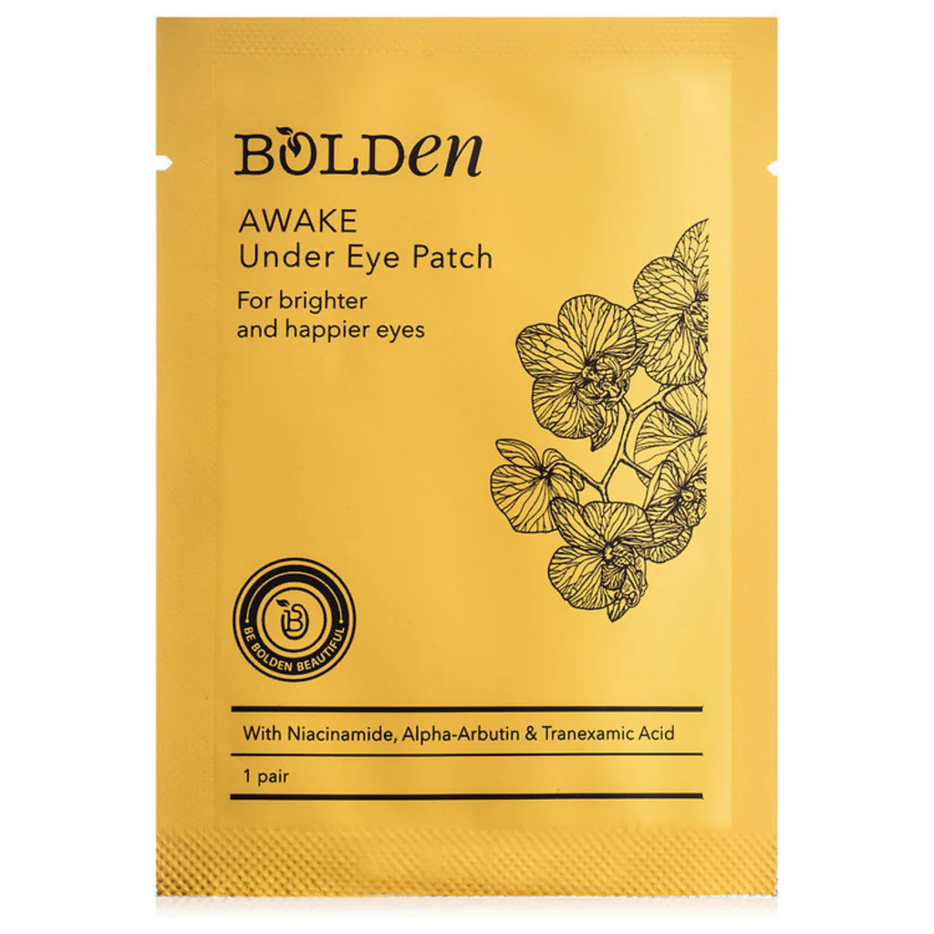 Bolden AWAKE Under Eye Patches | De-Puffing & Brightening for Tired Eyes | The Bolden Company