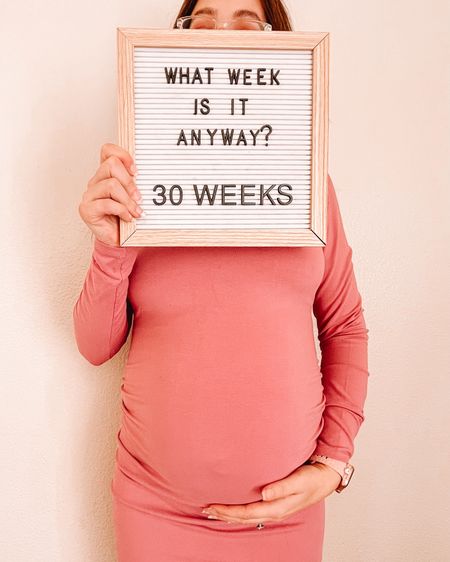 Bump style / bump fashion / pink dress / girl mom / maternity / pregnancy 

#LTKbump
