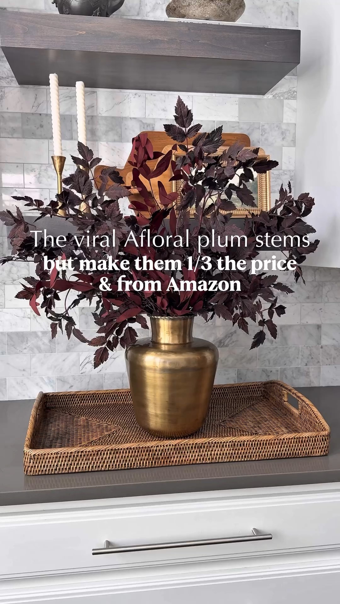 ✨These Amazon cimicifuga stems are nearly identical to the viral Afloral version but 1/3 of the price! 😍 

They’re the same color and length, with just a slightly more purple branch and a solid leaf backing (which you don’t notice once styled). 🍁 Afloral is a touch fuller, but honestly, adding one extra stem does the trick. If you’ve been eyeing the originals, grab these before they sell out again. I’m so impressed with the quality! 

🛒 Comment FALL STEMS and I’ll DM you the link! 

Amazon affiliate link: https://urlgeni.us/amzn/Cimicifuga

Amazon fall stems
Fall centerpieces
Budget friendly fall decor
Fall decor inspo
Amazon autumn flowers
Fall flowers 

#amazonhome #fallhomedecor #autumnhomedecor #amazonhomefinds #fallflowers #autumnflowers #autumnvibes

#LTKautumn #LTKHome #LTKSeasonal