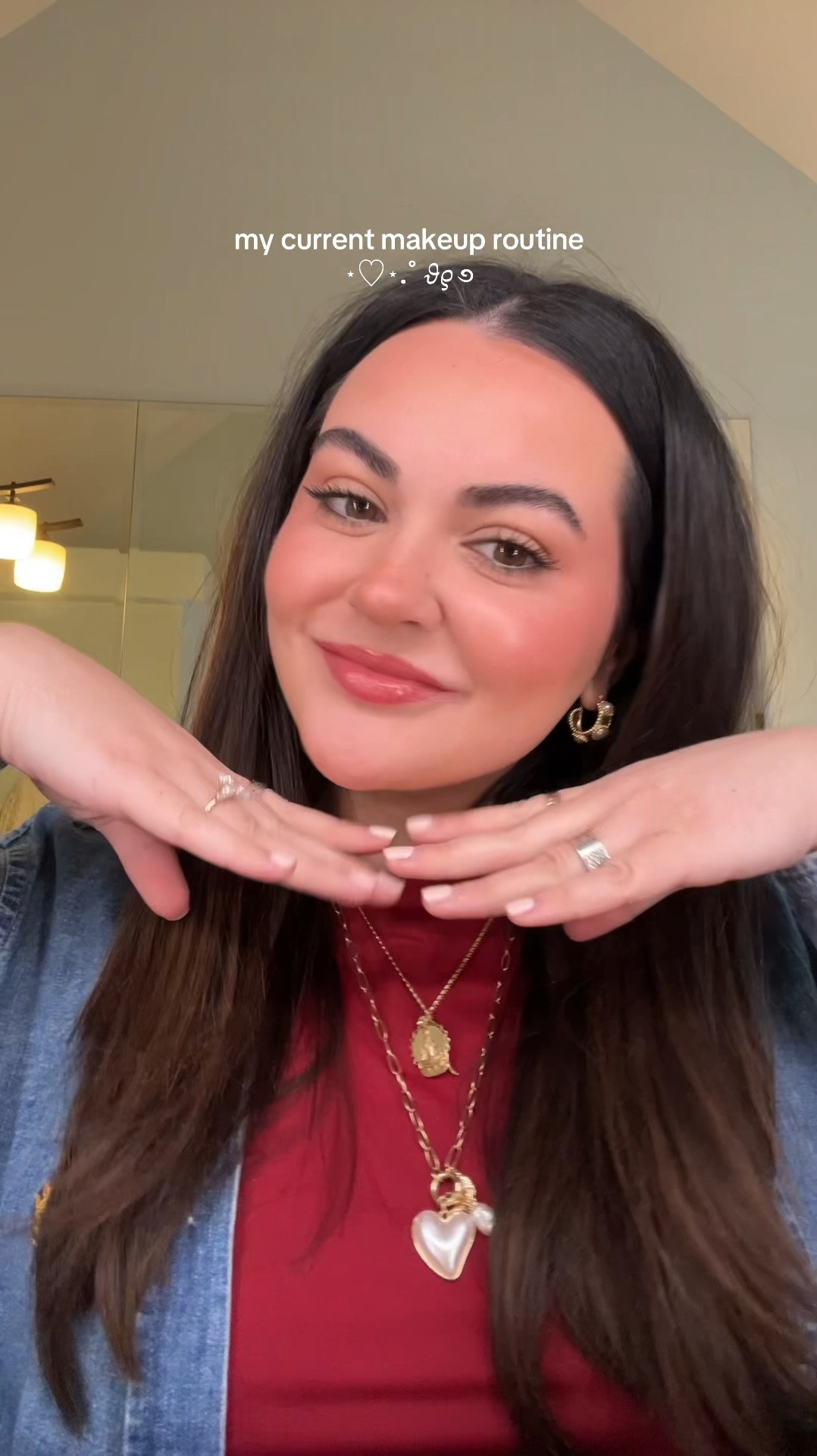 My go-to makeup routine ✨

#makeuproutine #makeuptips #everydaymakeup #everydaymakeuproutine #smallcontentcreator #grwm #trendingmakeup #faceglue #nyx #itcosmetics #diorbeauty #hudabeauty @Kosas @Huda Beauty @IT Cosmetics @Maybelline NY @Diorbeauty @NYX Professional Makeup @Morphe Cosmetics @Charlotte Tilbury @LYS Beauty @NARS Cosmetics @Benefit Cosmetics @maccosmetics @elfcosmetics @Armani beauty 