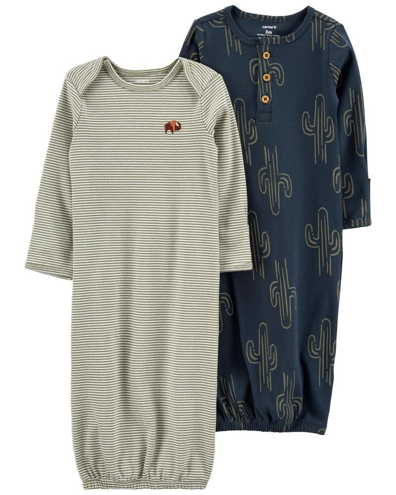 Baby 2-Pack Sleeper Gowns | Carter's