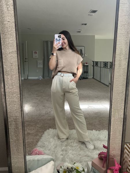 Old money aesthetic with these gorgeous wide leg trousers! Best Amazon find loving in this beige color. Linking this knit sleeveless sweater vest, part of a matching set. Also linking similar adidas sneakers, white leather belt, bow earrings, and the chanel makeup I used. Xoxo

Amazon fashion / neutral fashion / neutral style / old money outfit / european style / european outfits / italy outfits / trip to europe / chanel inspired / pinterest outfits / old money style / old money outfits / cream trousers / knit top / trip to Rome / summer vacation outfits / summer everyday style / amazon basics / workwear pants / amazon neutrals / expensive on a budget / affordable fashion / Amazon must haves / college girl style / spring style / spring everyday outfit ideas / college girl outfit ideas / Amazon style / Amazon finds fashion / clean girl outfits/ clean girl aesthetic/ looks for less / Amazon looks for less / Amazon dupes / pinterest outfits / pinterest style / cute college outfits / spring rompers / spring pants / Amazon spring outfits / amazon clothes / amazon fashion / spring fashion for women / summer fashion for women / vacation style / vacation outfits/ travel outfits / travel essentials / summer style / easter / vacation outfit / travel outfit / work outfit 

Follow my shop @lovelyfancymeblog on the @shop.LTK app to shop this post and get my exclusive app-only content!

#liketkit #LTKtravel #LTKfindsunder50 #LTKworkwear
@shop.ltk