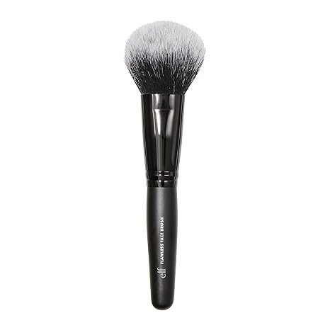 e.l.f. Cepillo facial impecable, herramienta de maquillaje vegana para contornear y definir perfe... | Amazon (US)