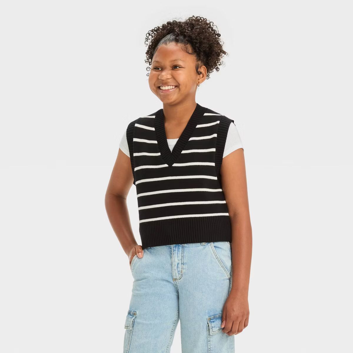 Girls' Sweater Vest - art class™ | Target