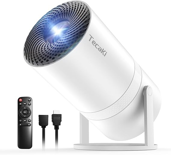 Mini Portable Projector with WiFi and Bluetooth,Support Movie Projector 1080P HD,Auto Keystone Co... | Amazon (US)